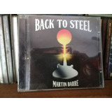 Cd Uk Jethro Tull Martin Barre Back To Steel Original