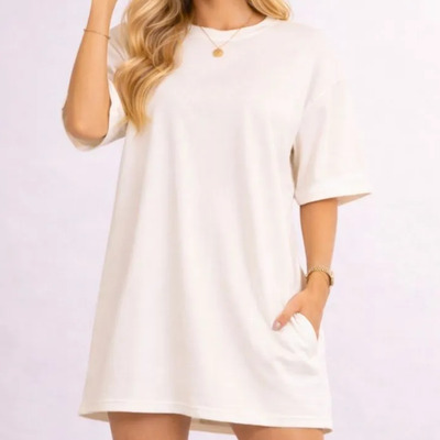 Camisetão Oversized Streetwear Feminino 100% Algodão Premium | Frete grátis