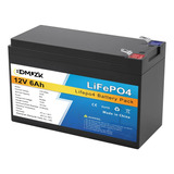12v 6ah Lifepo4 Batería De Litio, Ciclo Profundo 4000+...