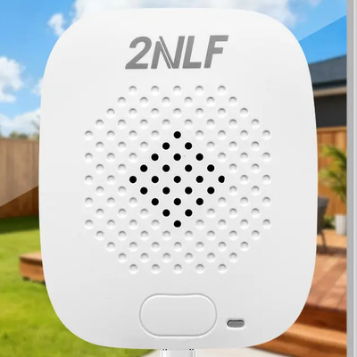 2NLF® 2.5K Cámara De Seguridad Para Ventana AI Mejorado Visión Nocturna Color HD | Envío gratis
