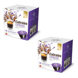 2x Cajas Cafe Capsulas Cabrales Dolce Gusto A Eleccion