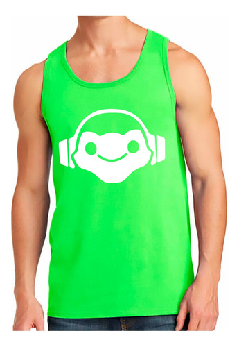 Playera Tanktop Overwatch Lucio Logo