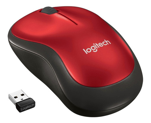 Mouse Logitech M185 Optico Wireless Usb Inalambrico Nano X3