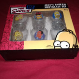 The Simpsons - Moe's Tavern Shotglss Set - 6 Vasos Chupines
