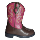 Bota Country Infantil Texana Feminina Cowboy Kifofo 8117 