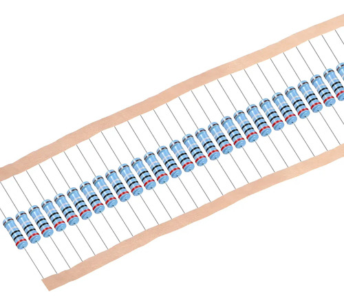 100pzs De Resistencias De 2 Watts Desde 1 Ohms Resistor 14mm | MercadoLibre
