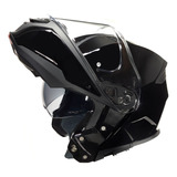 Casco Moto Rebatible Smk Gullwing Classic Doble Visor