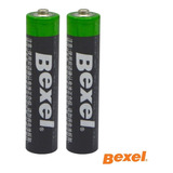 Par De Pilhas Palito Size Aaa Bexel Original R03 1.5v 