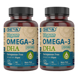 Deva Suplemento Vegano Omega-3 Dha - Cápsula Blanda Una Vez