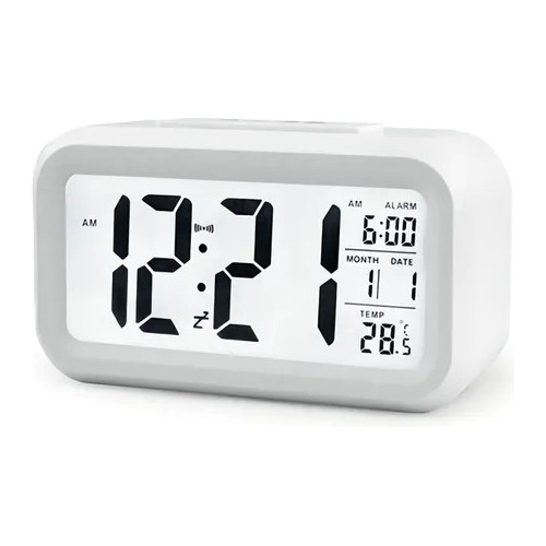 Reloj Digital De Mesa Multifunción, Alarma Electrónica, Led