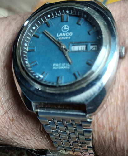 Vendo Clásico Reloj Automático Marca Lanco Suizo  Original 
