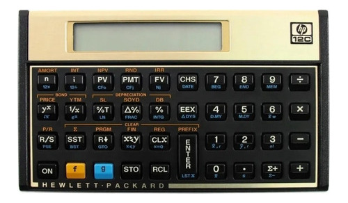 Hp 12c  Calculadora Financeira Hp 12c Gold