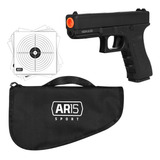 Pistola Full Metal Glock V20 Airsoft De Mola Vigor Bbs 6mm