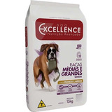 Ração Dog Excellence Senior Raca Grande  15kg