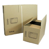 Pack 5 Cajas De Cartón Resistente /50x30x30