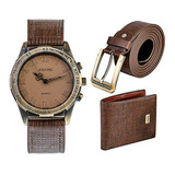 Set Reloj Hombre Con Caja Organizador