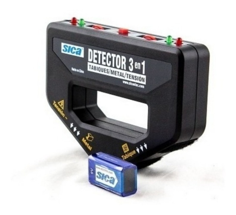 DETECTOR 3 EN 1 (TABIQUES, METAL Y TENSIÓN)