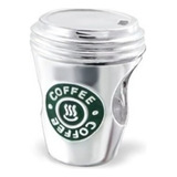 Berloques Em Prata 925 Copo De Café Tipo Starbucks 