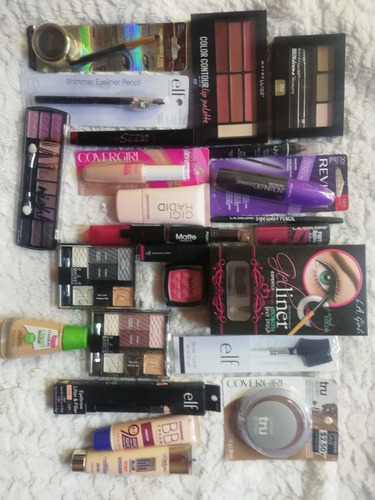 Cosmeticos, 26 Surtidos, Maybelline, Loreal, Nyx, Nyc,,elf