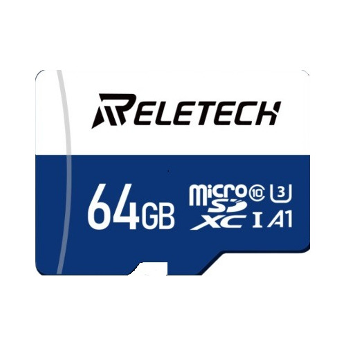 Memoria Micro Sd Reletech 64 Gb U3 Clase 10 Alta Velocidad