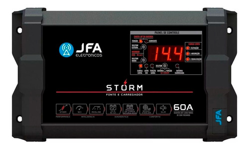 Fonte Jfa Carregador De Bateria 60a Storm Plus