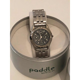 Reloj Paddle Watch Hombre Malla Metal