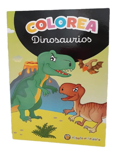 Libro Minilibro Para Pintar Colorea Dinosaurios 2315