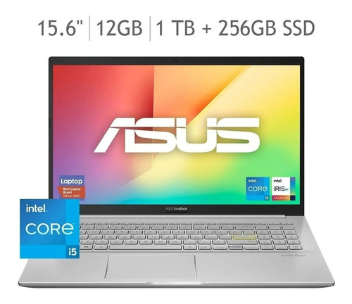 Laptop Asus Vivobook K513 Ram 12gb 1tb Dd 256 Ssd Seminueva 