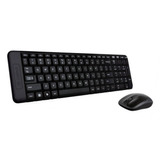 Kit Teclado E Mouse Wireless Logitech Mk220 Preto Oferta