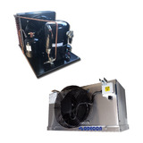 Unidad Condensadora + Evaporador 1,5hp Camara Frigorifica