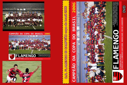 Dvd Flamengo Campeão Copa Do Brasil 2006/ (duplo)