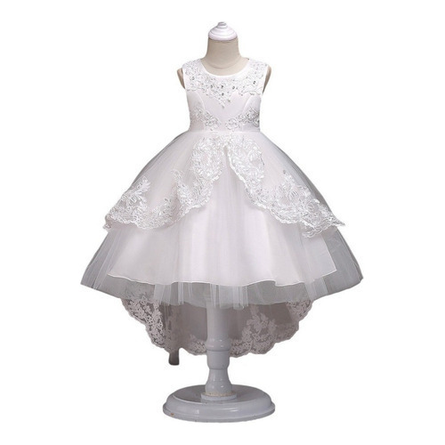 Elegante Vestido De Gala De Cumpleaños Para Niñas