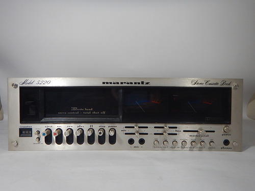 Marantz - Stereo Cassete Deck - Model 5220 - Funcionando