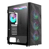 Caja Pc Gaming X3 Mesh, 6 Ventiladores Rgb, Vidrio Templado,