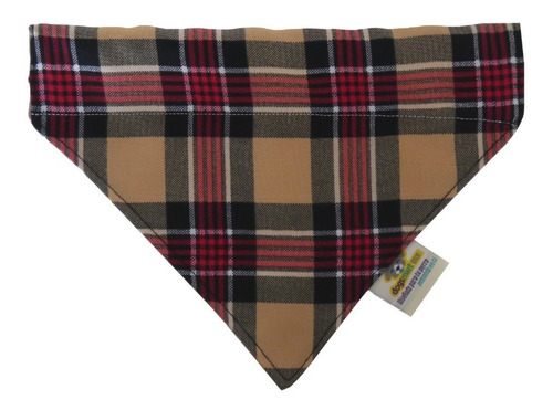 Bandana Para Perro Dogsmartmx Escocés Beige