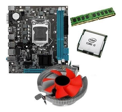 Kit Mb H61 + I5-3470 + 8gb Ddr3 + Cooler