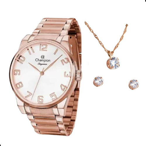 Relógio Champion Feminino Rosé Delicado