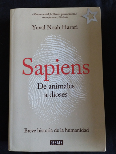 Sapiens Yuval Noah Harari Libro 