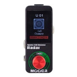 Pedal Mooer Ms1 Radar Simulador De Gabinete C/ Garantia