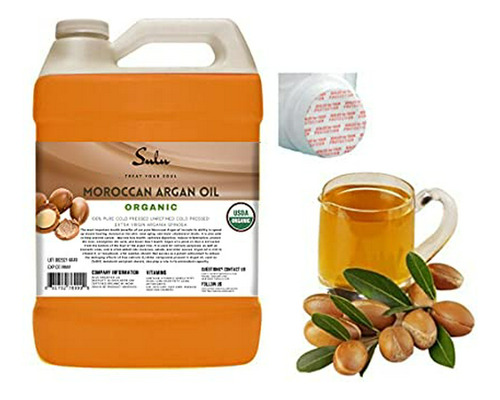 Aceite De Argán Puro Orgánico Extra Virgen