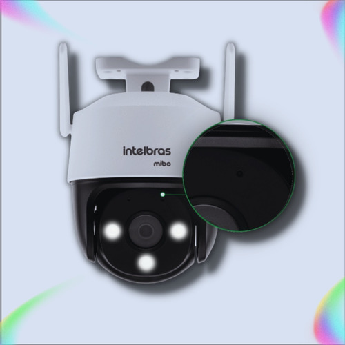 Camera Inteligente Wifi Im7 Full Color 360° Graus Intelbras