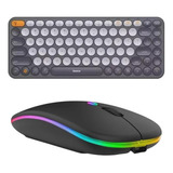 Kit Teclado Baseus Slim K01a + Mouse Hmaston E-1300 Pro