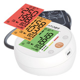 Tensiometro Digital Monitor Presion Arterial Con Altavoz ® Color Blanco