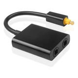 Splitter Optico Fibra Toslink Digital 1 En 2 