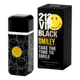 Perfume Hombre Smiley 212 Vip Black Carolina Herrera Edp 