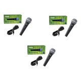Microfono Shure Sv100 Paquete 3 Microfonos Envio Gratis