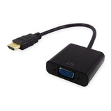 Conversor Hdmi A Vga + Audio - Adaptador Hdmi A Vga + Audio