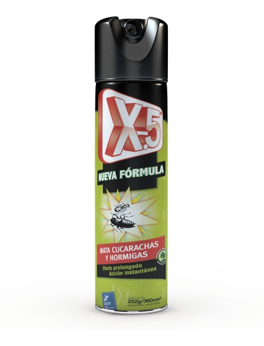 Insecticida Mata Cucarachas Y Hormigas - X-5 X360cm³
