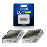 Kit De 20 Memoria Usb Starket Sk-u3001 16gb 2.0 Plateado