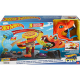 Hot Wheels Pista City Ataque Da Pizza Cobra Slam - Mattel